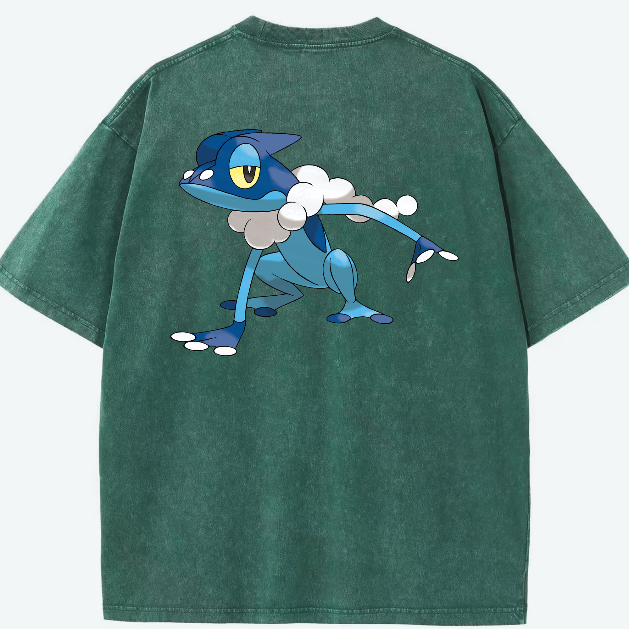 （画像用） ポケットモンスター Pokémon 綿100% ヴィンテージ風 半袖Tシャツ（背面プリント）